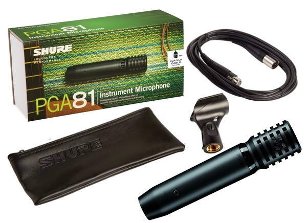 Shure Shure 舒爾 PGA81-XLR 樂器 電容麥克風 第 2 張圖片｜三峽麥克風