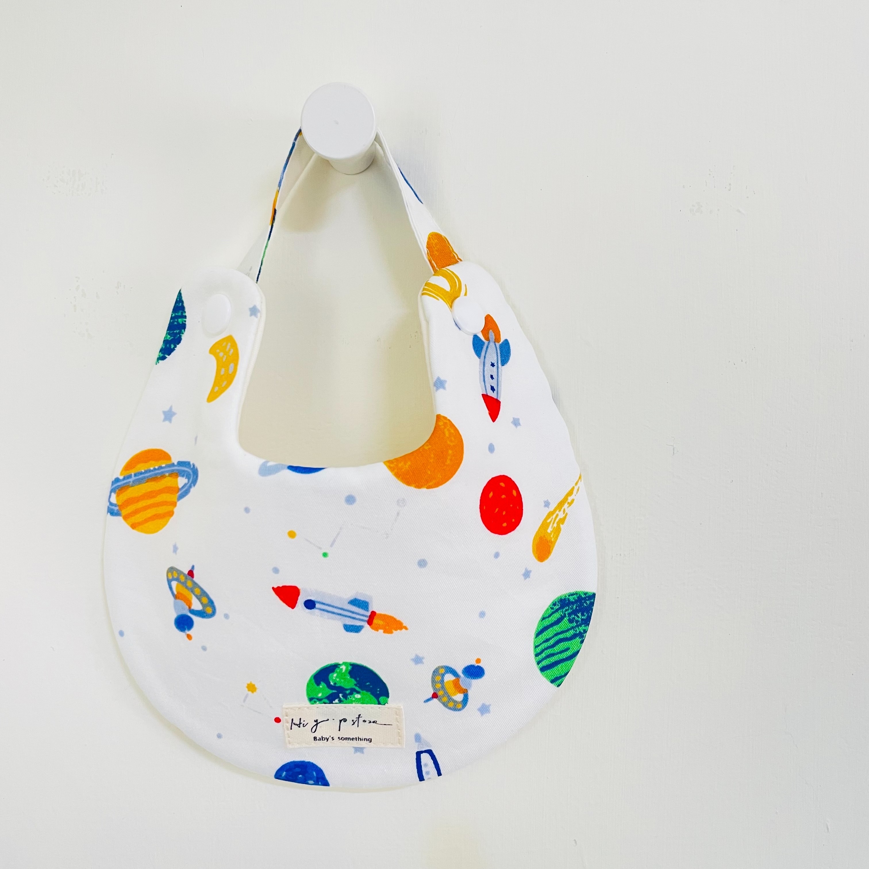 Hi Y.P store-手作圍兜-太空火箭