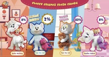 Soap Studio《貓和老鼠》 盲盒 玩偶 聯盟 毛絨 可動 公仔