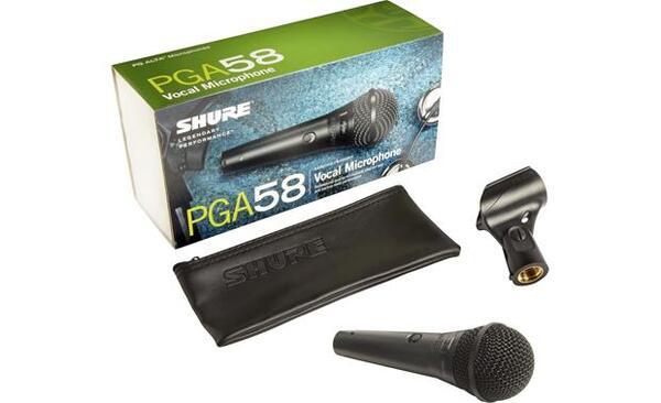 Shure Shure 舒爾 PGA58-LC 人聲 動圈麥克風 第 2 張圖片｜三峽麥克風