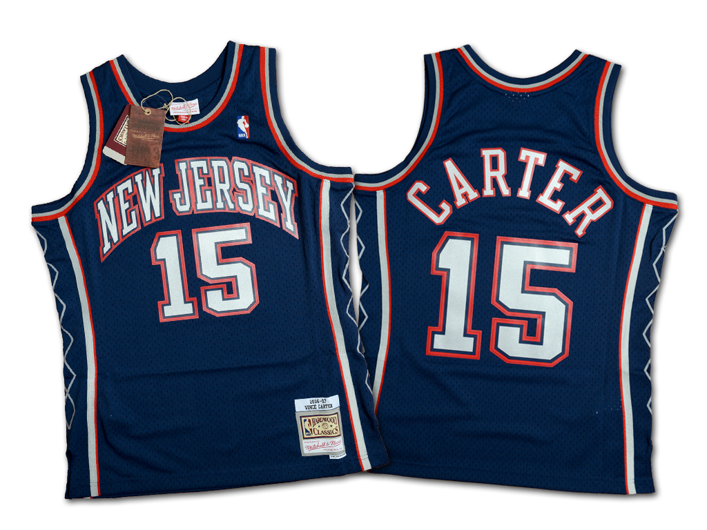 Mitchell & Ness 紐澤西籃網隊 Vince Carter 2006-2007 復刻 Swingman 球衣