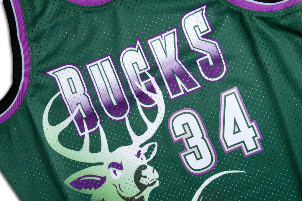 Mitchell & Ness 密爾瓦基公鹿隊 Ray Allen 1996-1997 復刻 Swingman 球衣