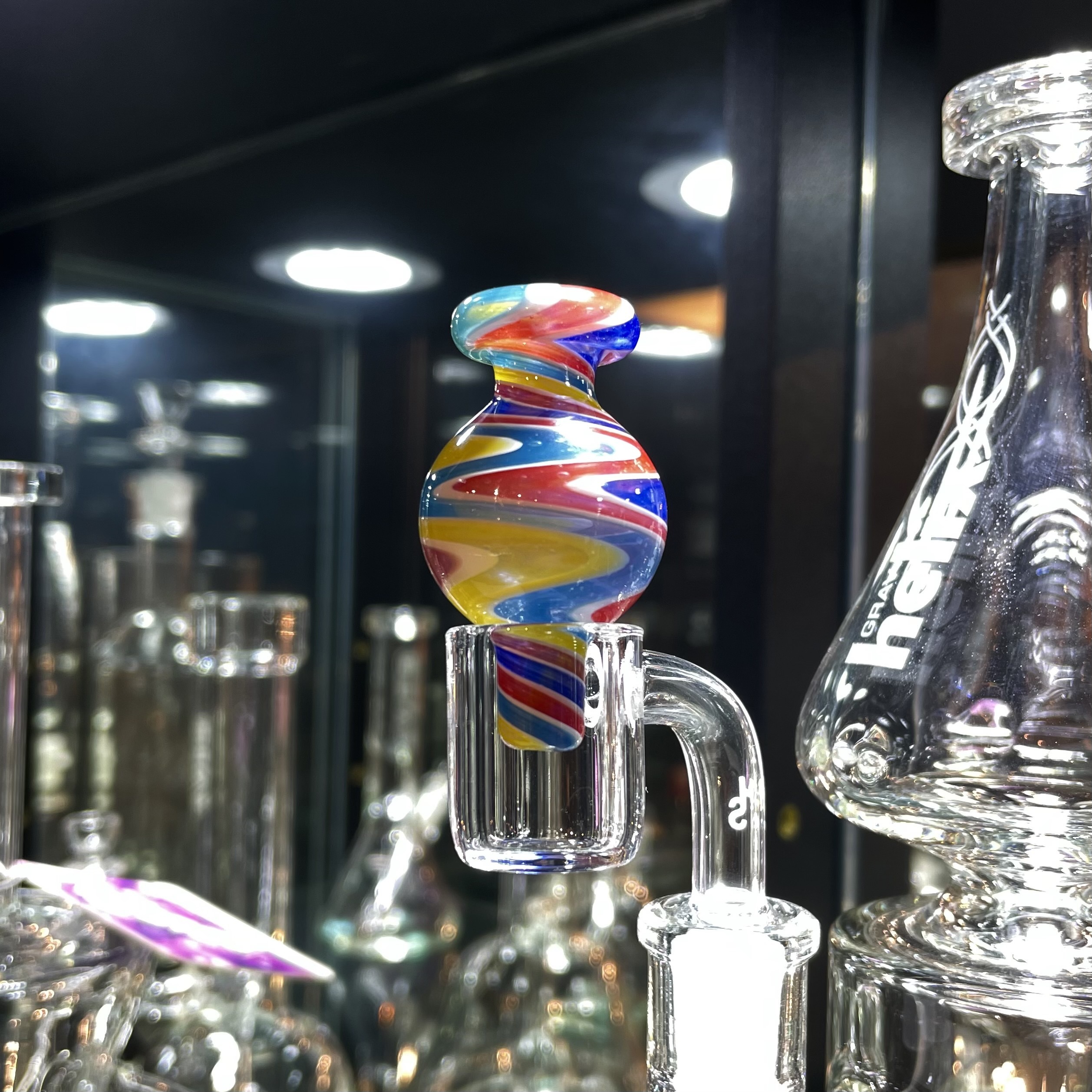 Glass Carb Cap 玻璃氣流蓋