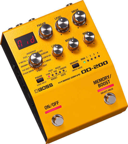 BOSS OD-200 Hybrid Drive 破音效果器