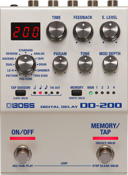 BOSS DD-200 Digital Delay 延遲效果器
