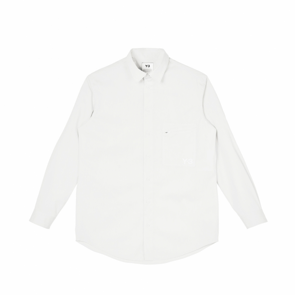 【 Y-3 M CL CL SHIRT 胸前口袋襯衫 - 白 】