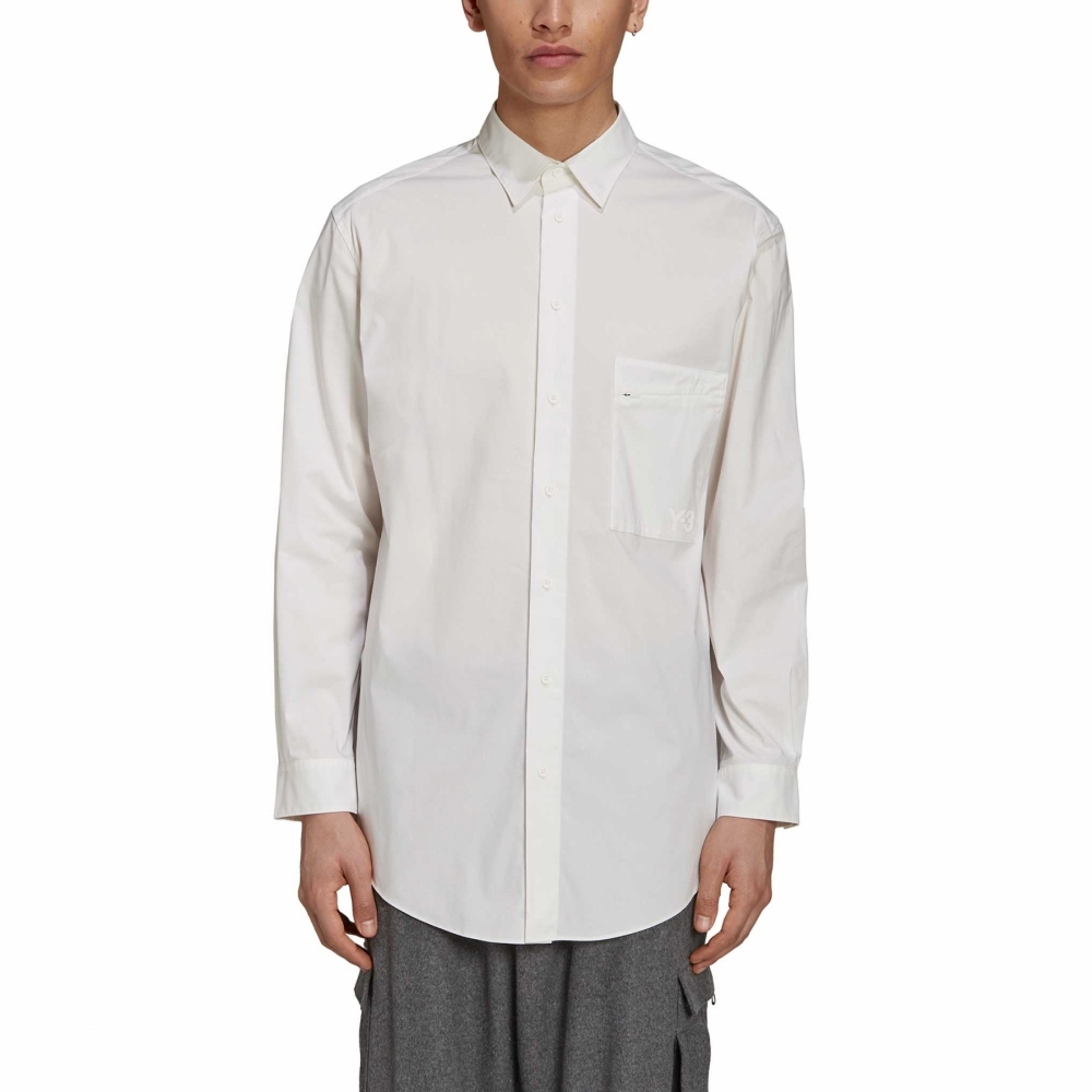 【 Y-3 M CL CL SHIRT 胸前口袋襯衫 - 白 】