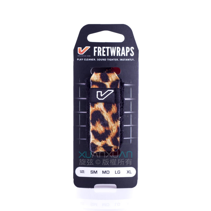 GruvGear GruvGear 動物獵豹紋 (LEP) 悶音束帶 FretWrap 第 2 張圖片｜三峽配件 / 週邊
