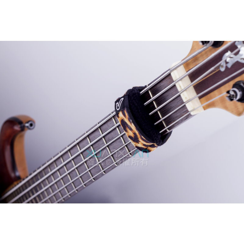 GruvGear GruvGear 動物獵豹紋 (LEP) 悶音束帶 FretWrap 第 4 張圖片｜三峽配件 / 週邊