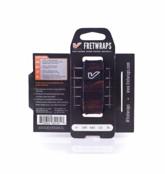 GruvGear GruvGear 胡桃木紋 (MED) 悶音束帶 FretWrap 第 3 張圖片｜三峽配件 / 週邊