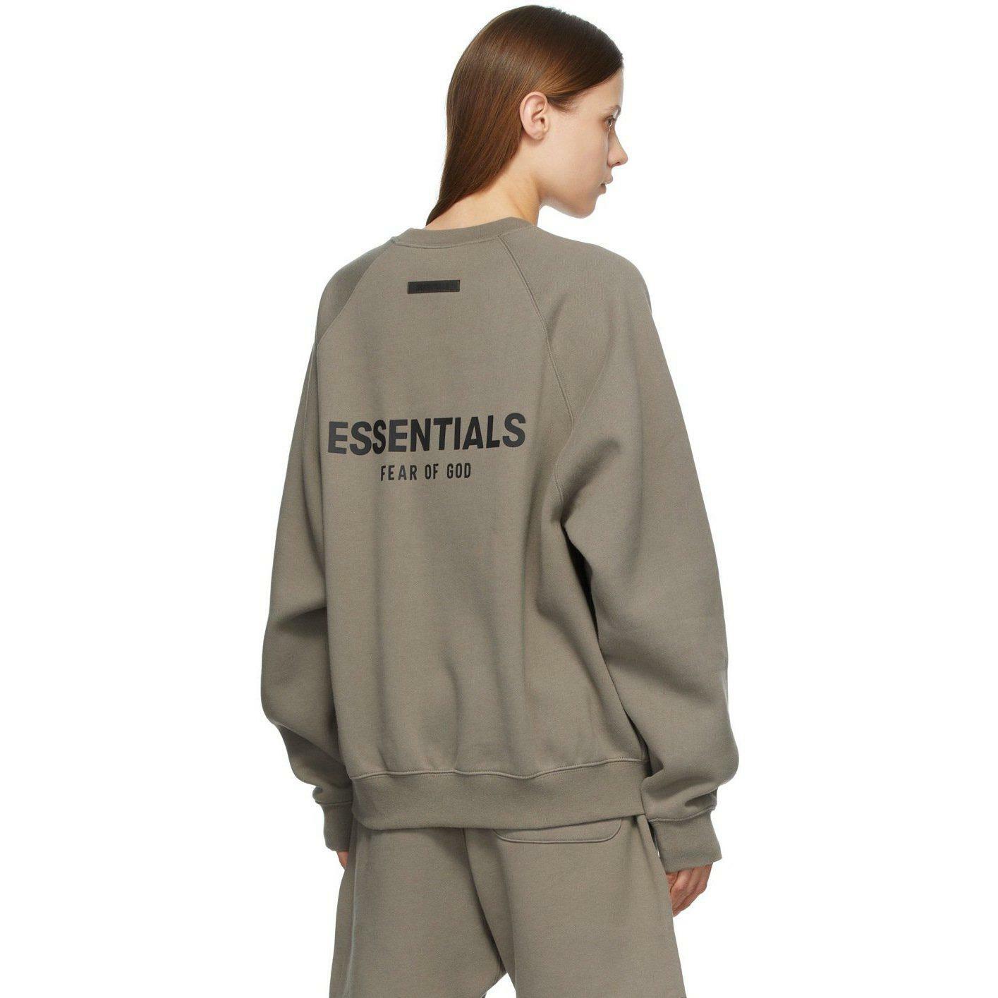 FOG Essentials SweatShirt 背面大學T (4色)