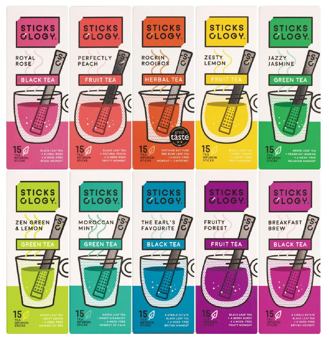 Sticksology茶棒15條裝