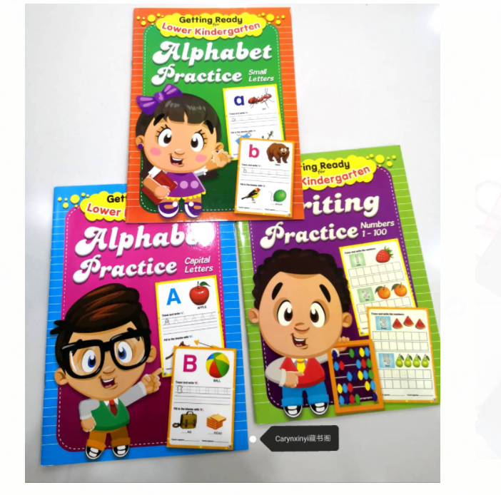 Getting ready for lower kindergaten一套3本