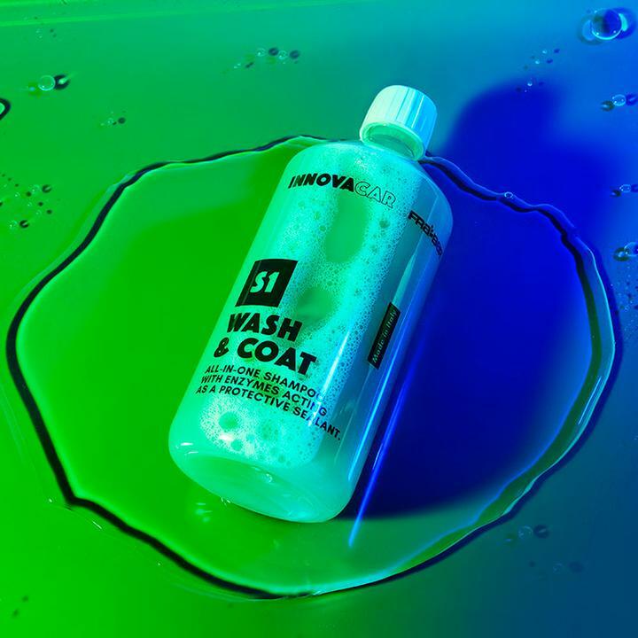 INNOVACAR S1 WASH & COAT  洗車鍍膜2合1, 1000ml