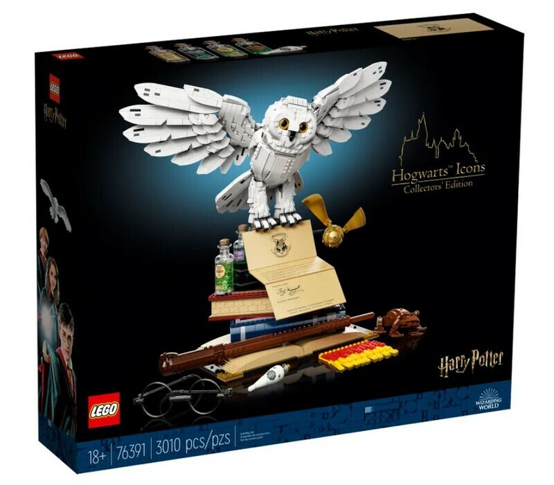 [飛米樂高積木磚賣店] LEGO 76391 Harry Potter-霍格華茲象徵 - 典藏版