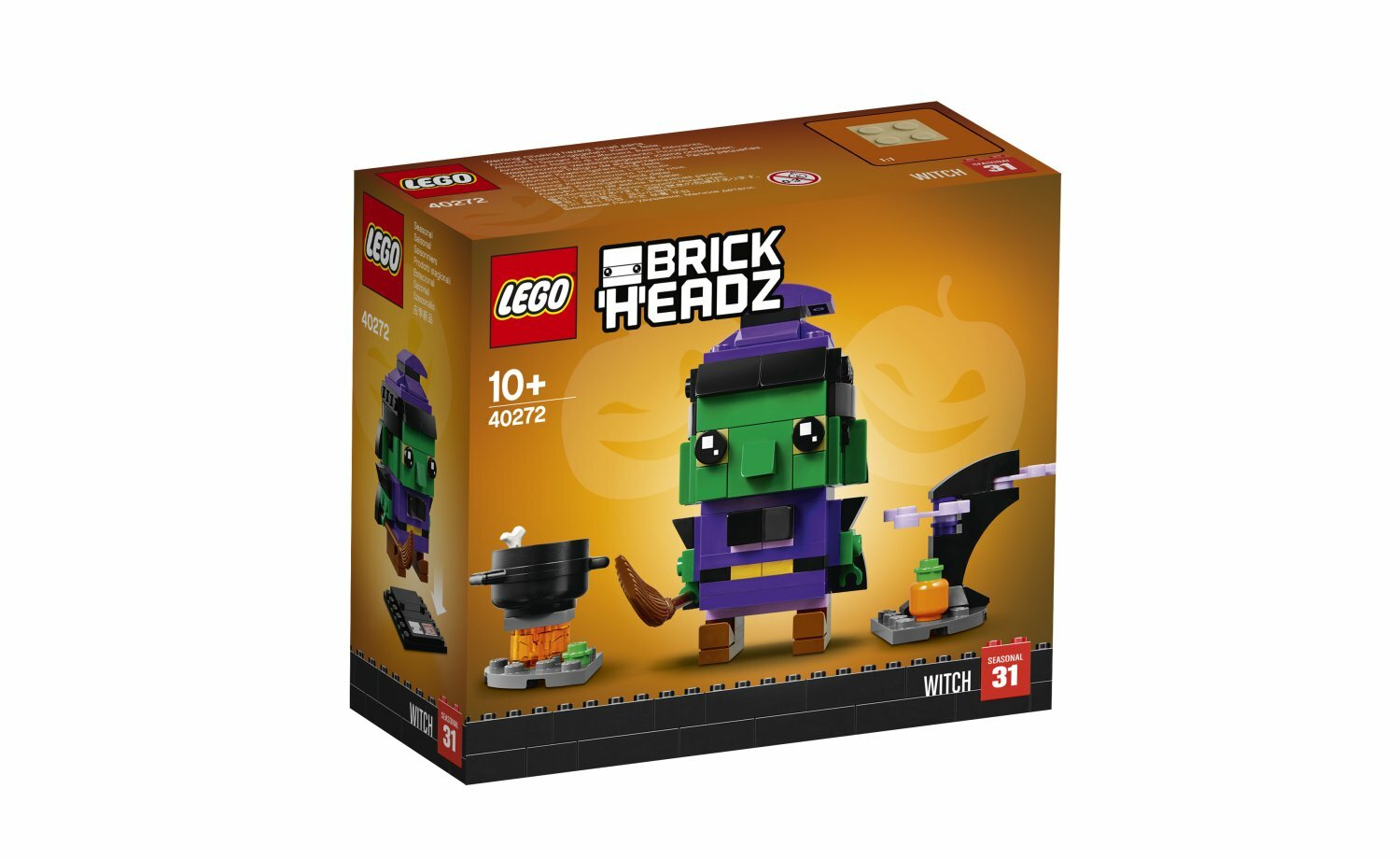 [飛米樂高積木磚賣店] LEGO 40272 BrickHeadz 萬聖節女巫