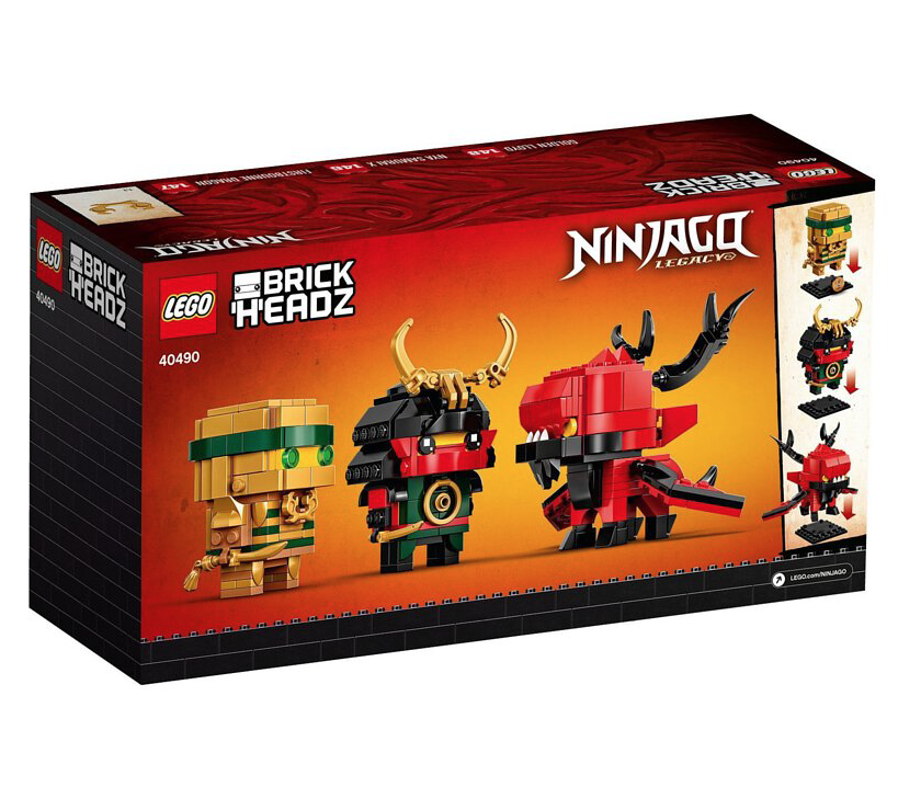 [飛米樂高積木磚賣店] LEGO 40490 BrickHeadz 旋風忍者® 10 週年