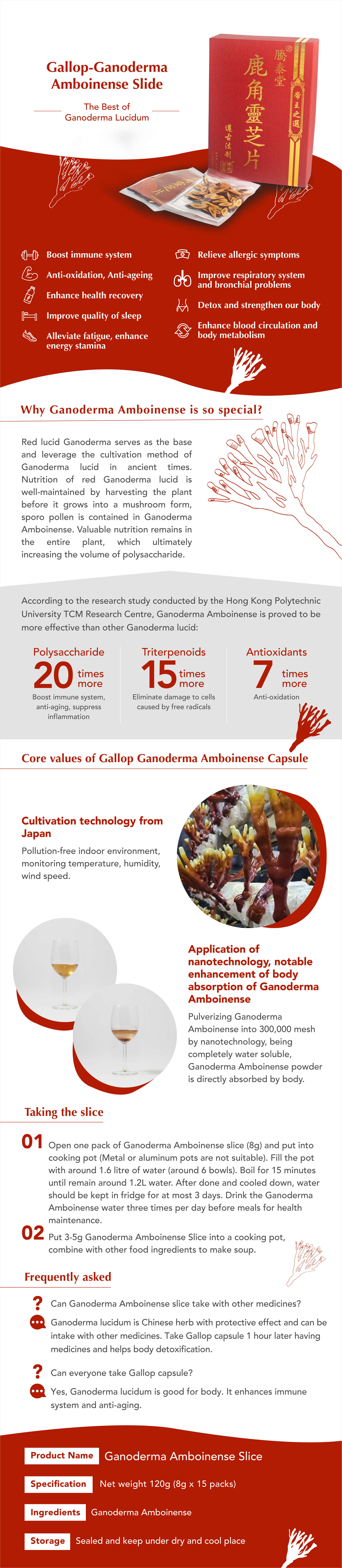 gallop,ganoderma,ganoderma_amboinense,soup,recipe,antioxidation,ageing,allergy,鹿角靈芝片,騰泰堂,鹿角靈芝,衰老,抗癌,抗敏,煲湯,食譜,保健