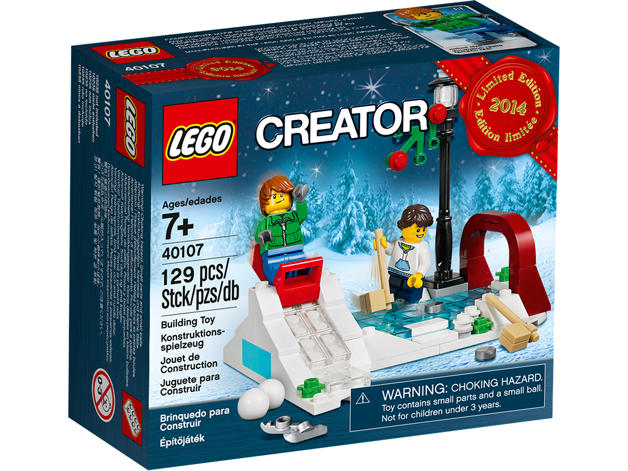 [飛米樂高積木磚賣店] LEGO 40107 Creator 冬季滑雪場