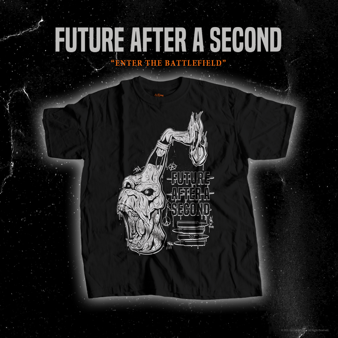 【FUTURE AFTER A SECOND】 Let it burn 美版短Tee