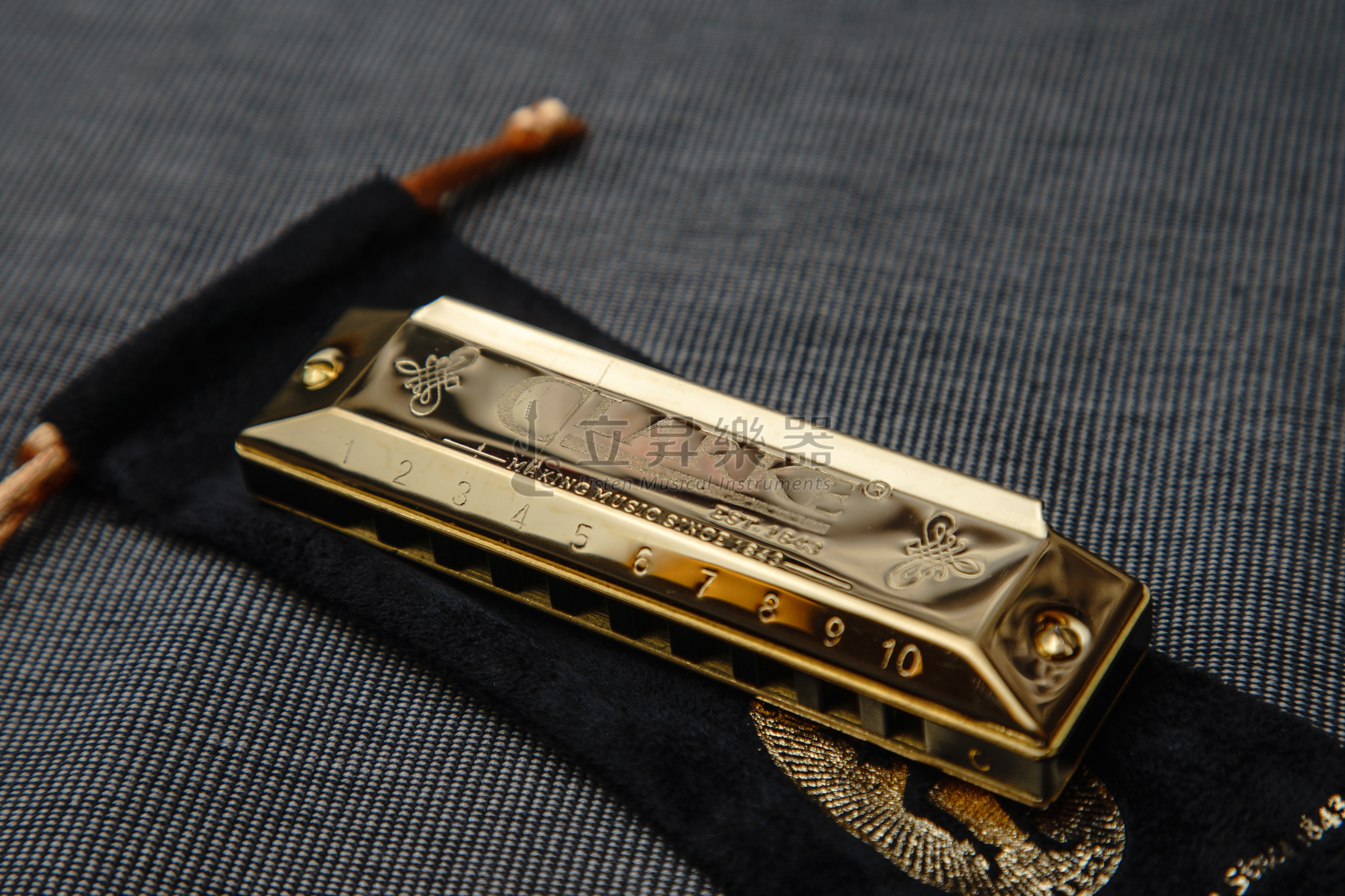口琴 Clarke Original TIN CH10-D 藍調口琴 全音階口琴 C調 十孔  CH10D 10孔 金色 電鍍金