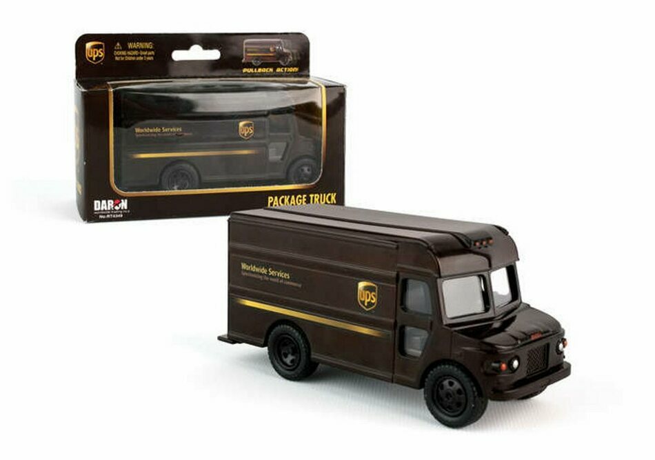 UPS優比速公司迴力式包裹車