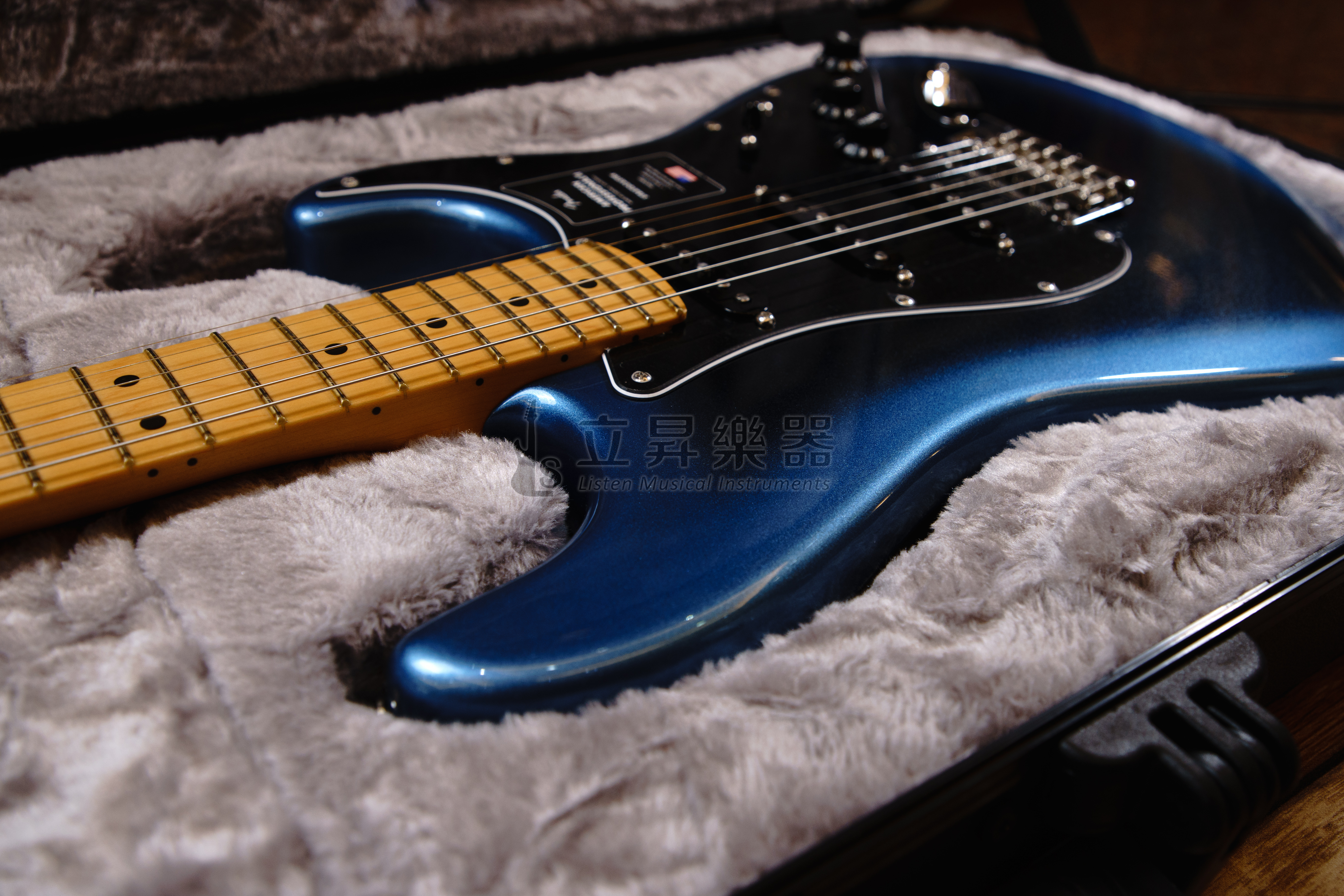 電吉他 Fender American Professional II Stratocaster Dark Night 暗夜色 暗夜黑 琴身Alder 愷木 楓木指板 美廠 附原廠硬盒