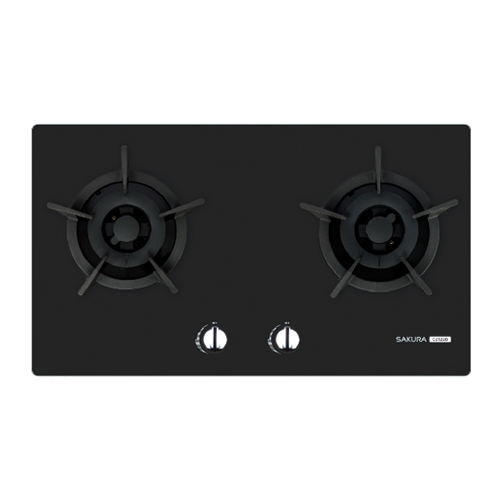 櫻花 Sakura   G2522B‧嵌入式雙頭煮食爐‧煤氣‧石油氣‧台灣製造‧香港行貨,原廠3年保養‧