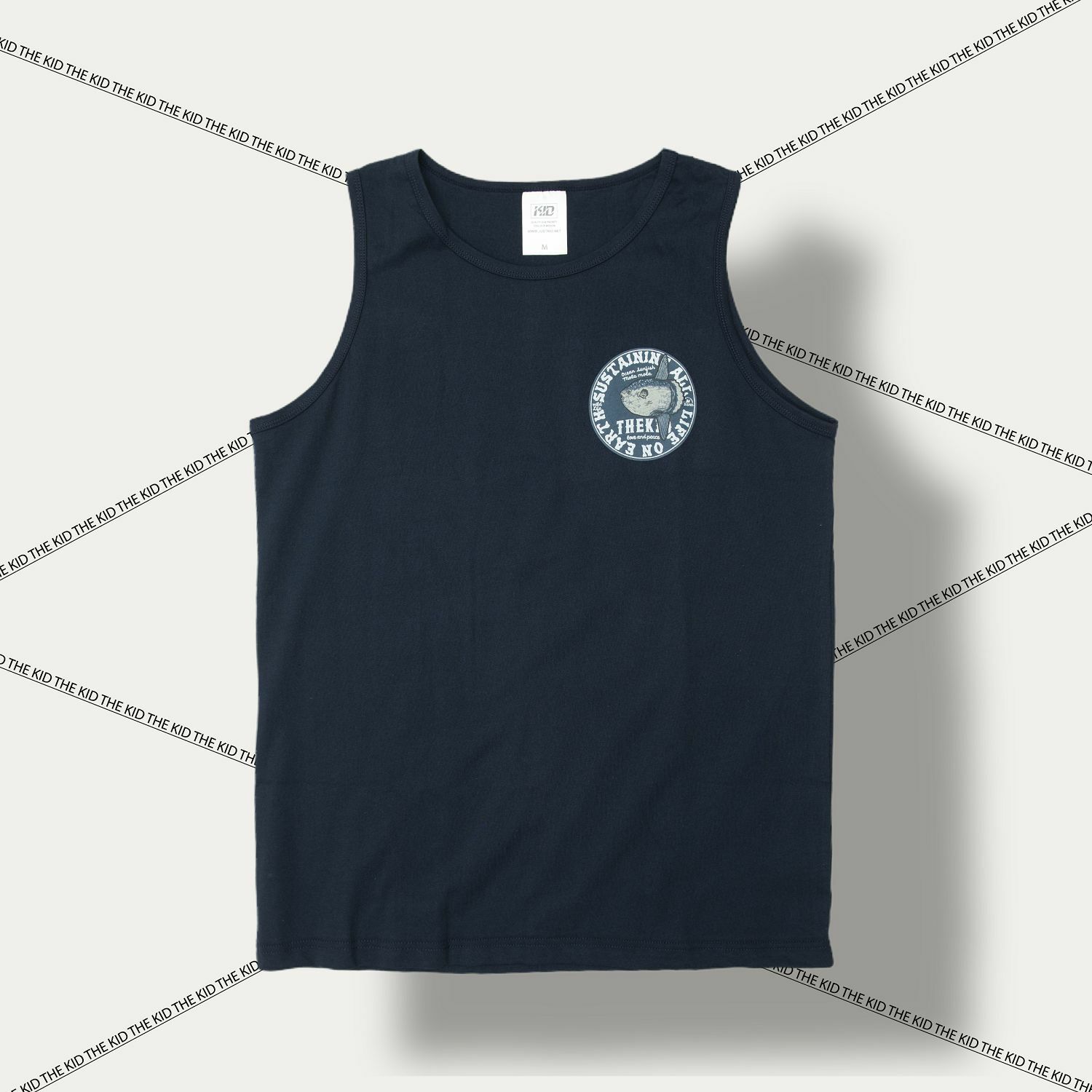 KID ® 海洋動物系列 翻車魚標語 背心