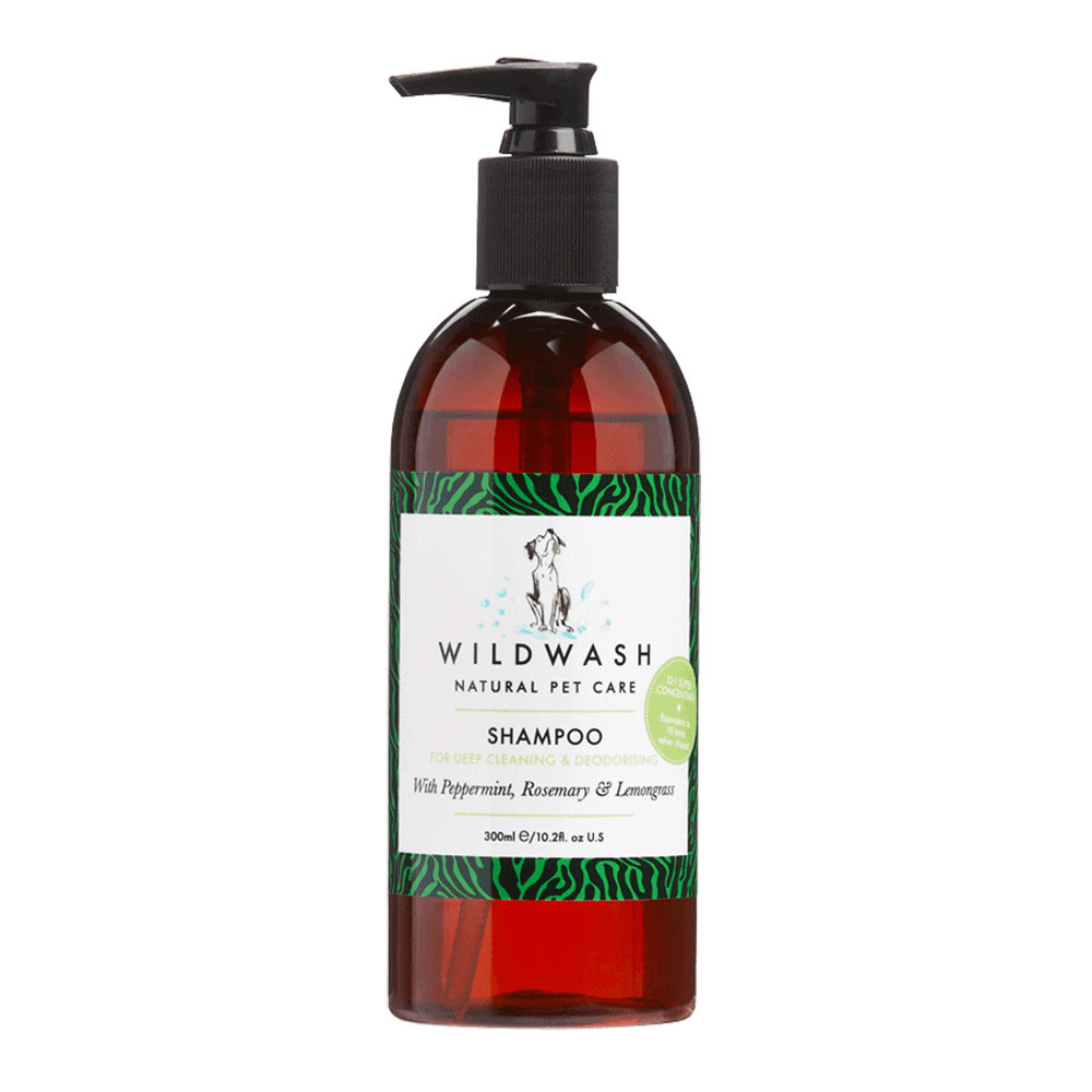 WILDWASH - 深層洗淨與除臭配方洗毛精(犬)300ML