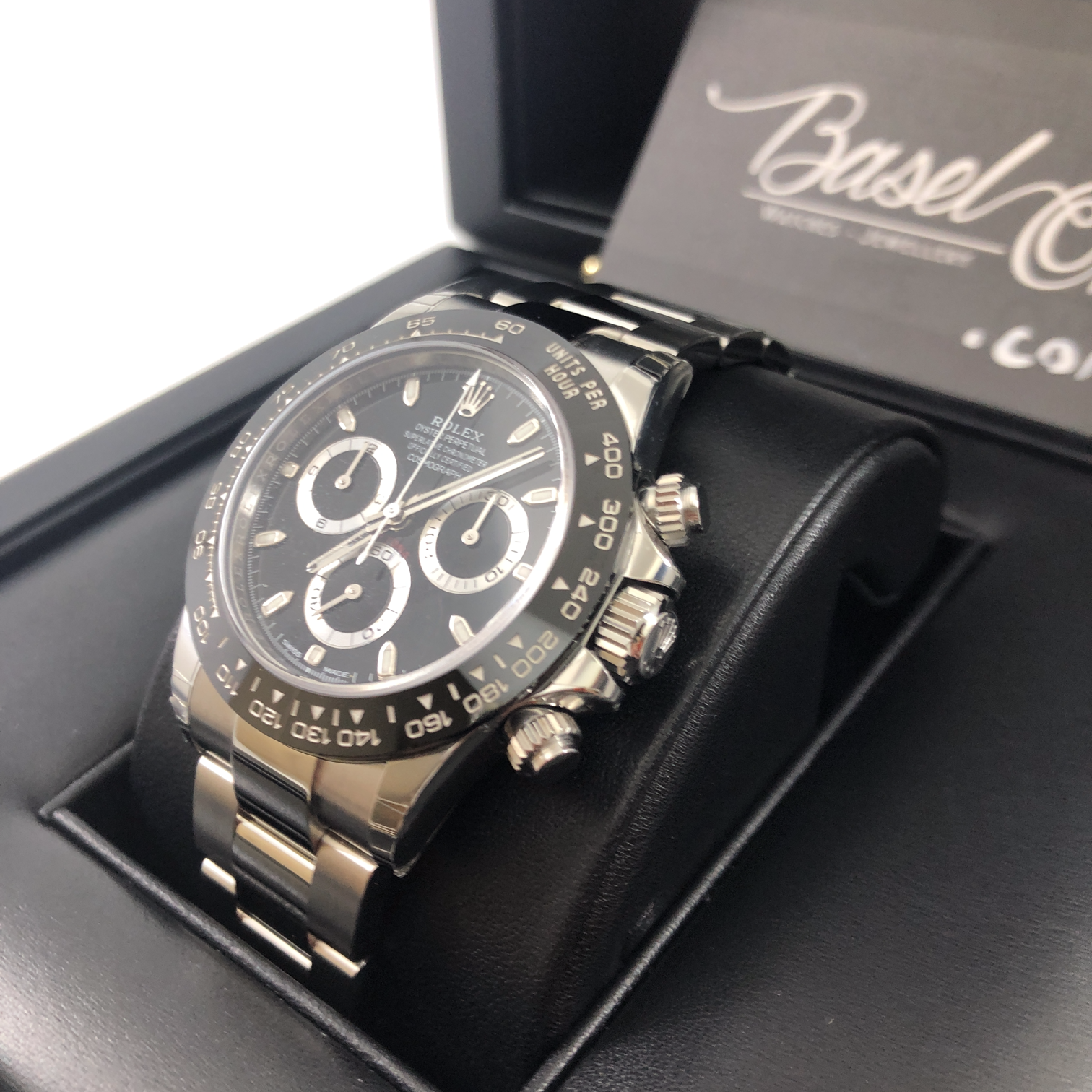全新勞力士 116500ln 116500 地通拿黑色錶面鋼 40MM