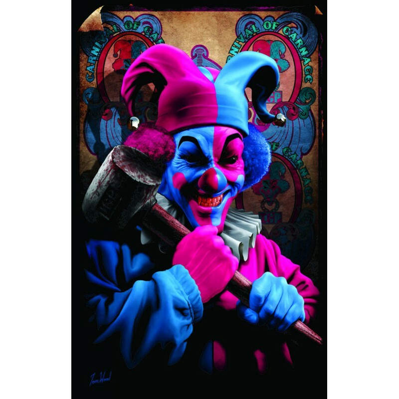 ICP CARNAGE BLACKLIGHT(UV) POSTER