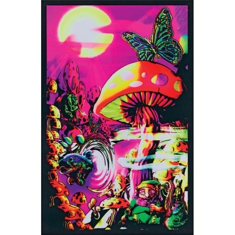 MAGIC VALLEY BLACKLIGHT(UV) POSTER