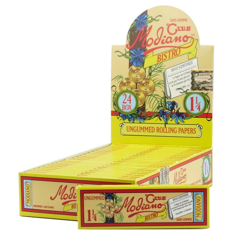 CLUB MODIANO BISTRO UNGUMMED 1 1/4 ROLLING PAPER