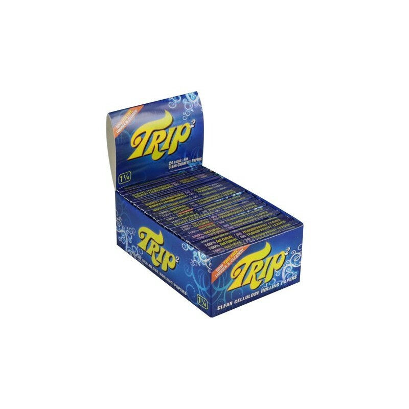 TRIP2 CLEAR ROLLING PAPERS - 1 1/4