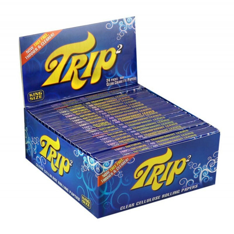 TRIP 2 CLEAR ROLLING PAPERS - KINGSIZE