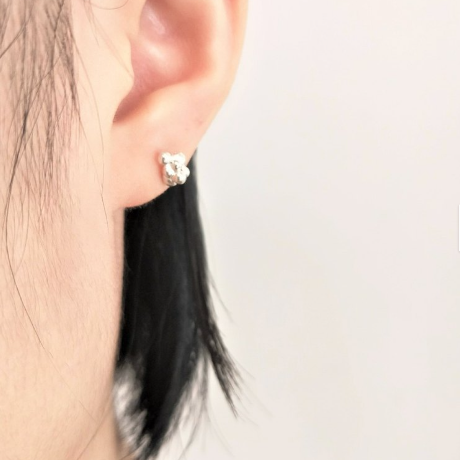 │簡約│泡泡先生 • 輕耳飾 • 耳針耳夾 • 925silver • 純銀耳飾