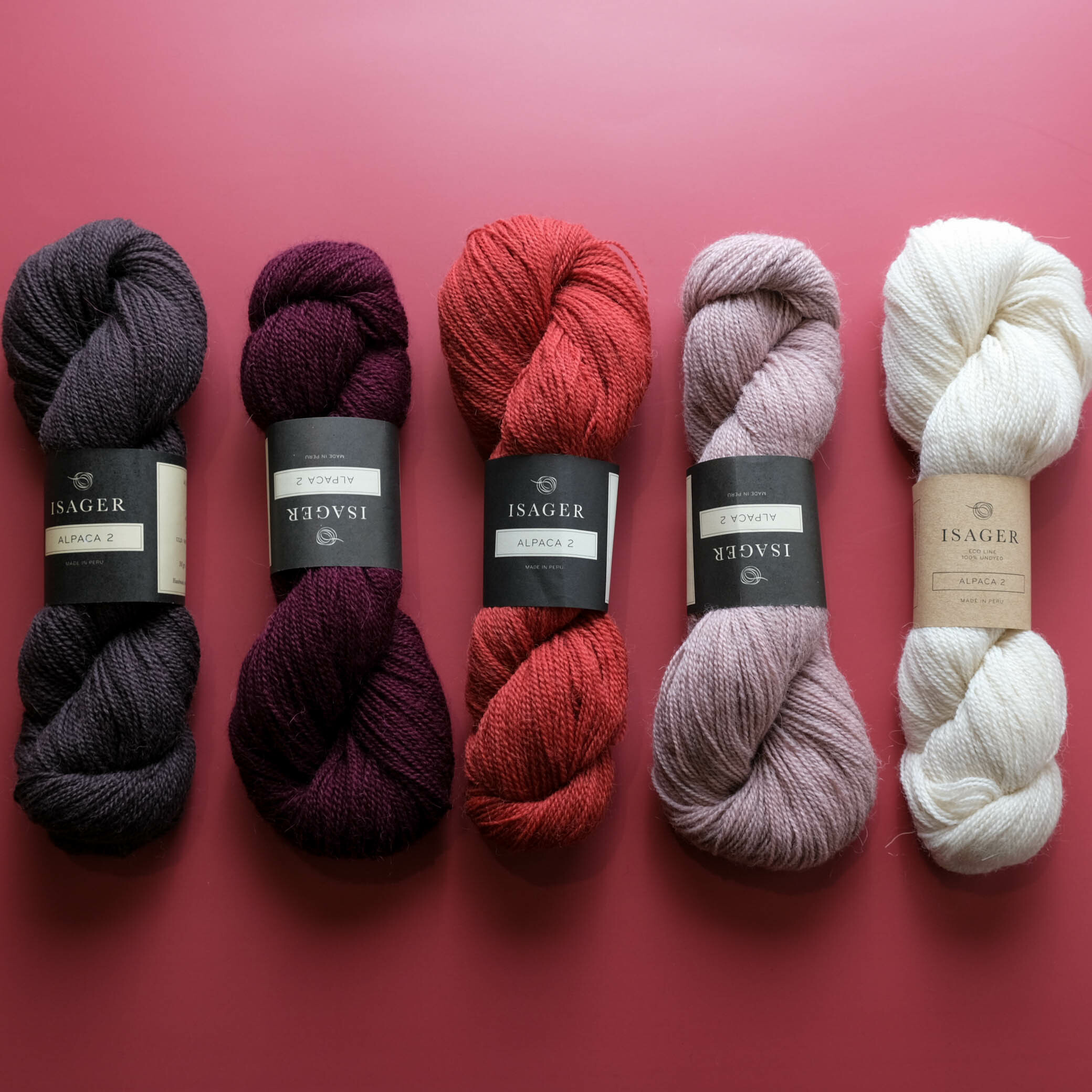 Shawlography MKAL -Isager Alpaca2 材料包6