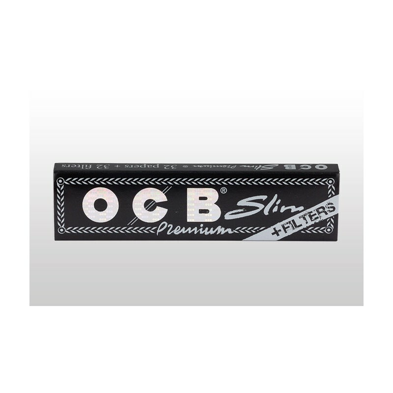 OCB PREMIUM SLIM ROLLING PAPER + TIPS