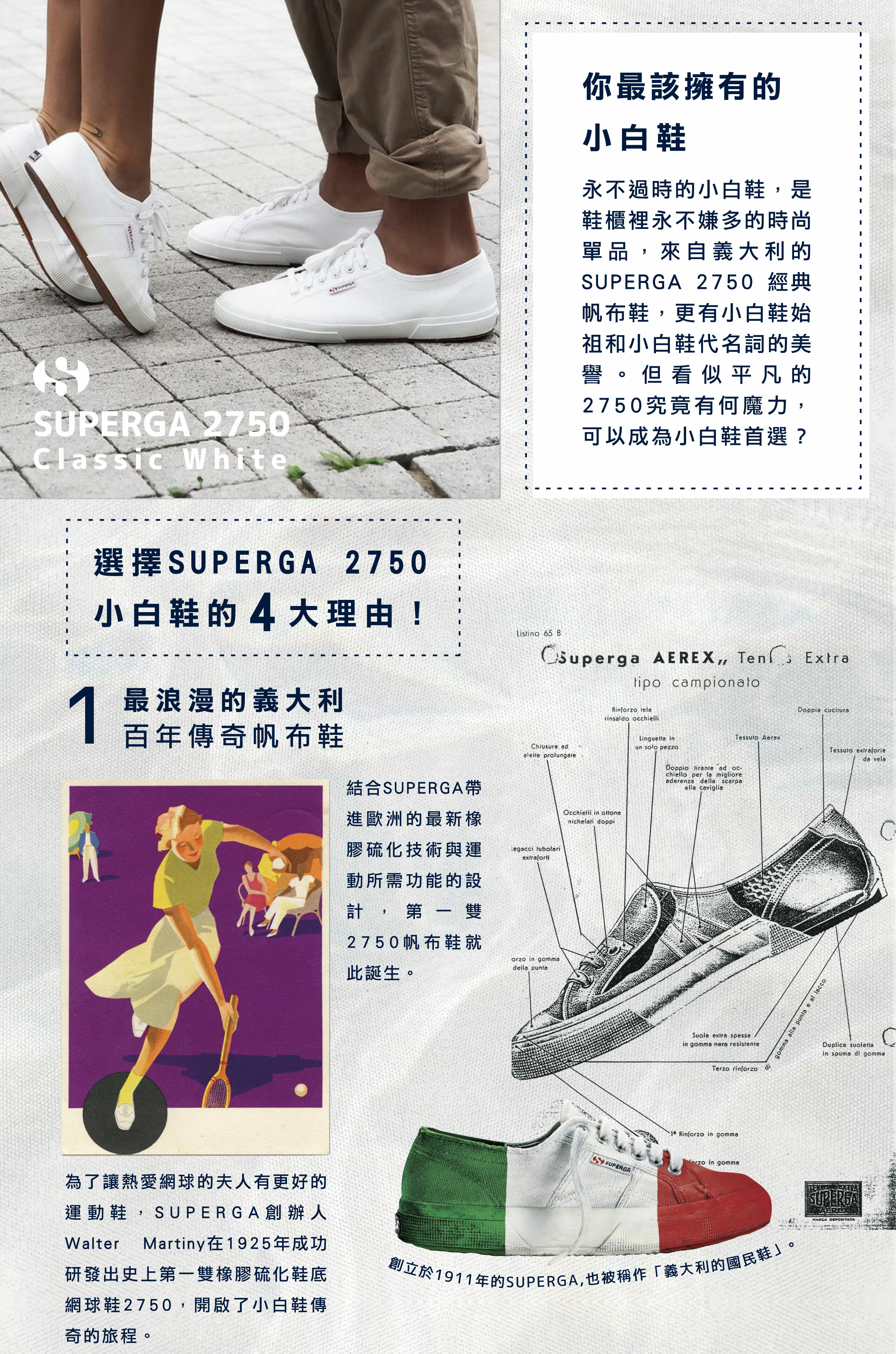 Superga、帆布鞋、折扣、Sale、小白鞋