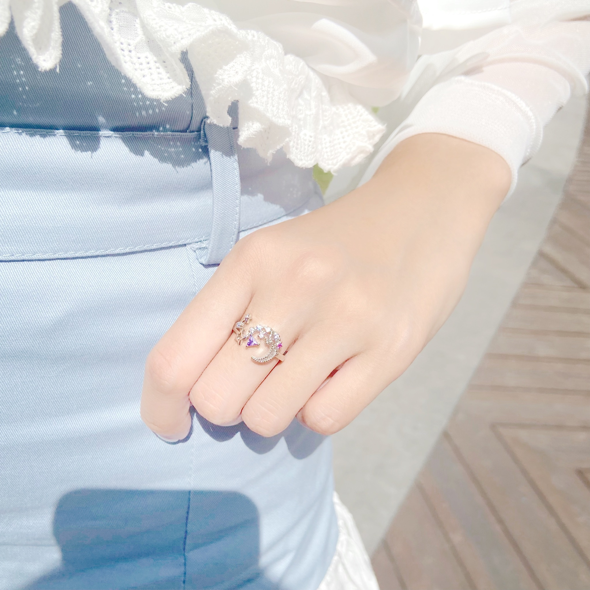 | 925純銀 |  曦光戒指 | RI0123 |