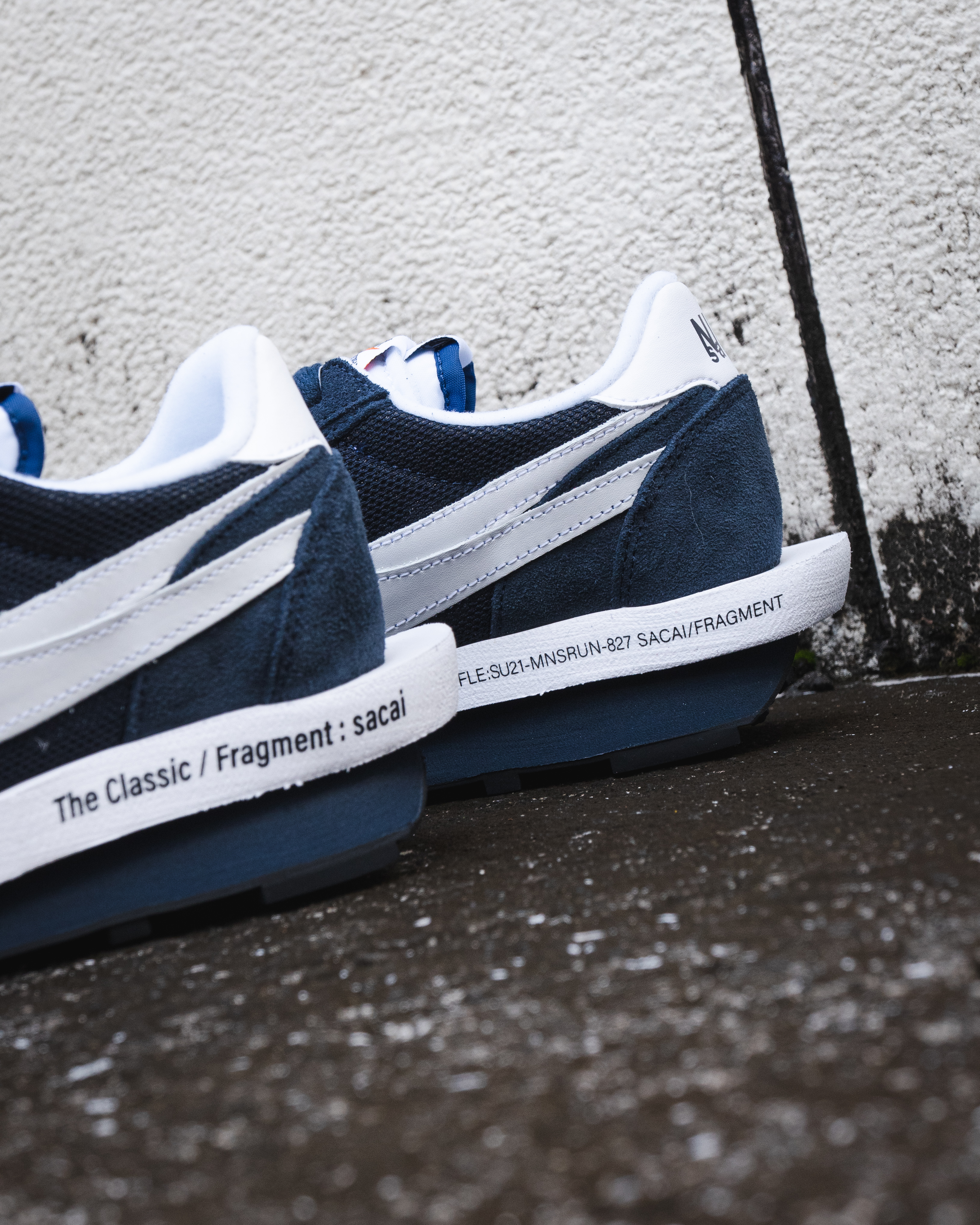 nike sacai white blue