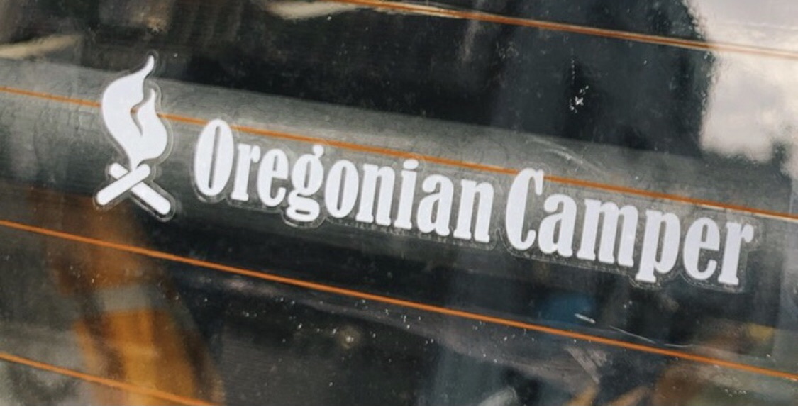 Hand Slide 日本 Oregonian Camper 貼紙