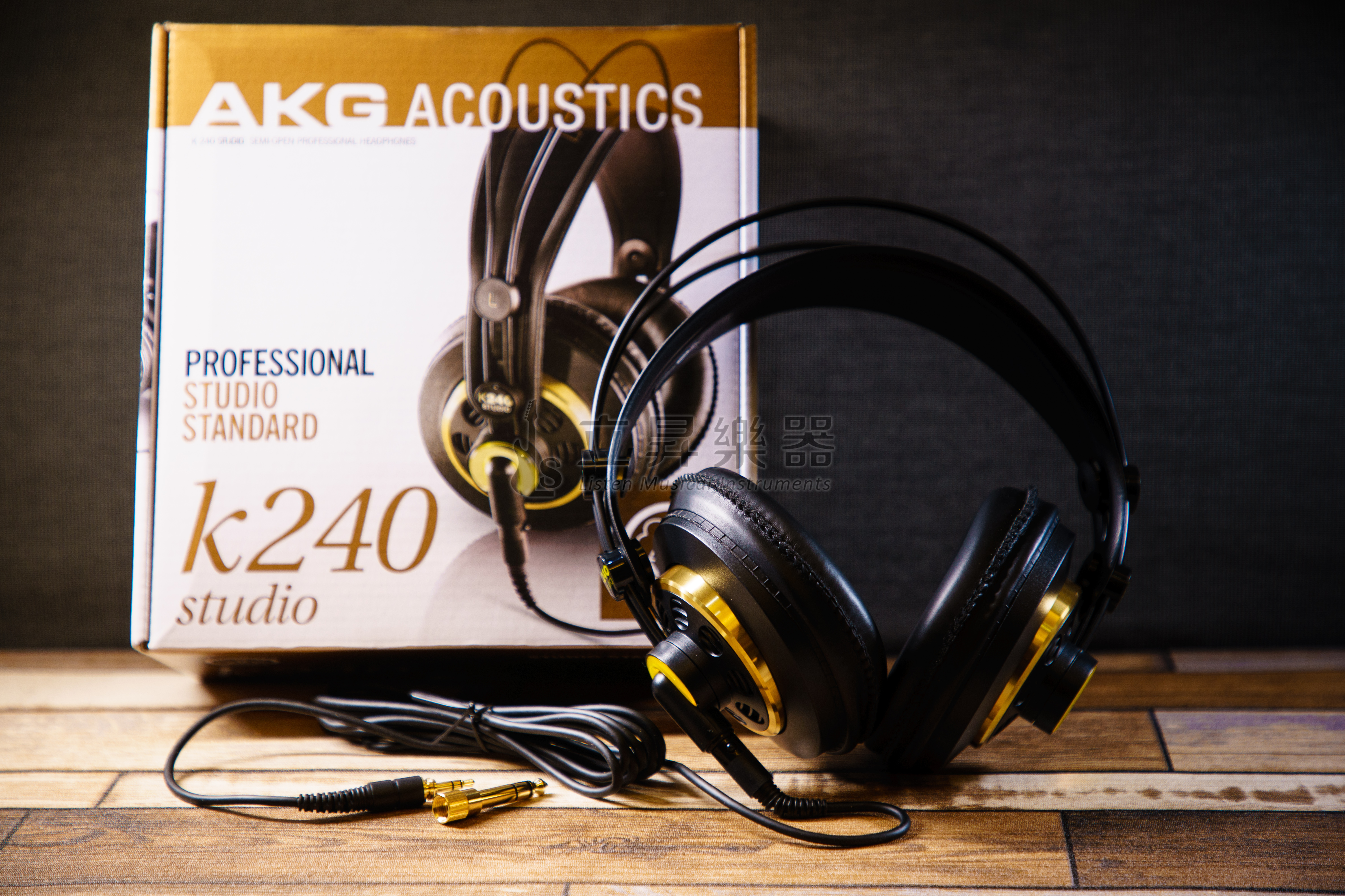 現貨供應 AKG K240 Studio 半開放 耳罩式 監聽耳機 K-240 公司貨保固