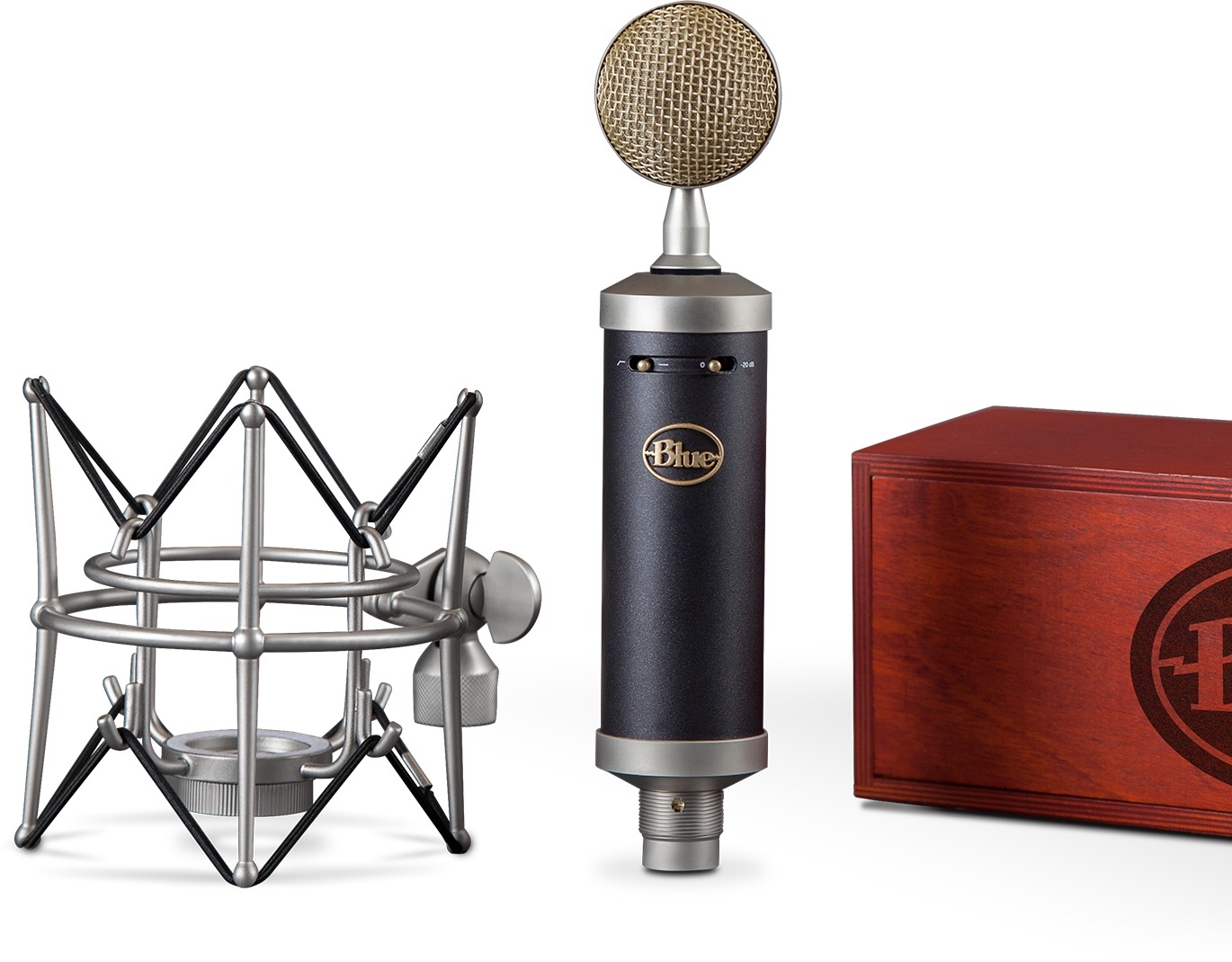 Blue 麥克風 Blue Baby Bottle SL 大型振膜 錄音室 電容式麥克風 錄音室 專業級 電容麥 48V 幻象電源 附避震架 第 5 張圖片｜三峽吉他 / Bass