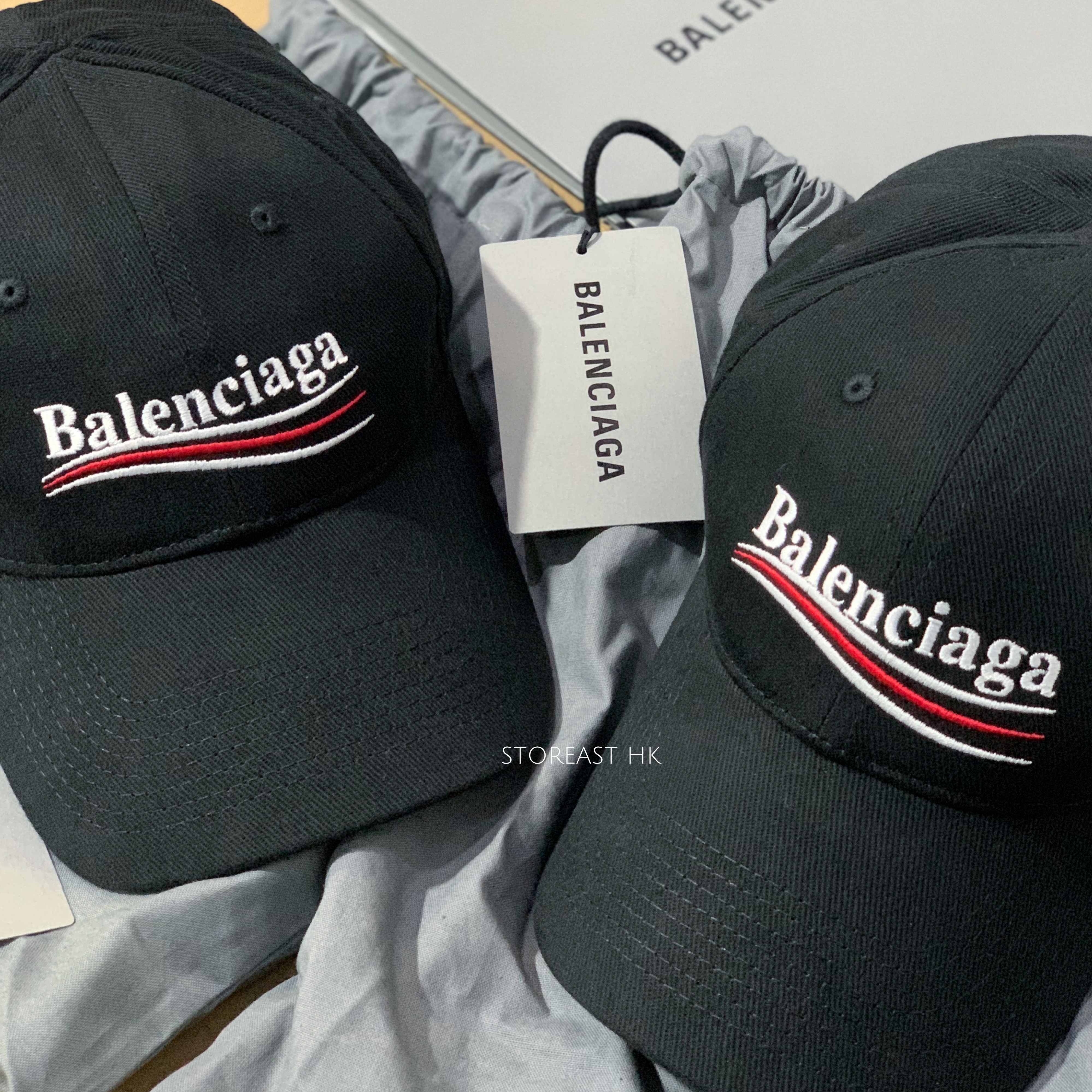 Fuld dejligt at møde dig sød smag Balenciaga Political Campaign Cap (Black)