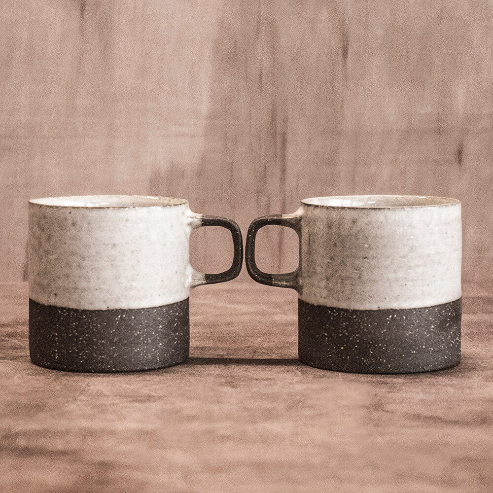White Mug Duo