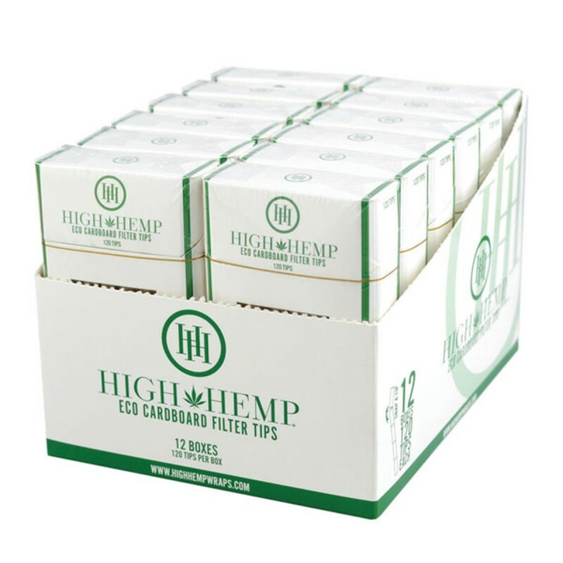 HIGH HEMP ECO CARDBOARD FILTER TIPS