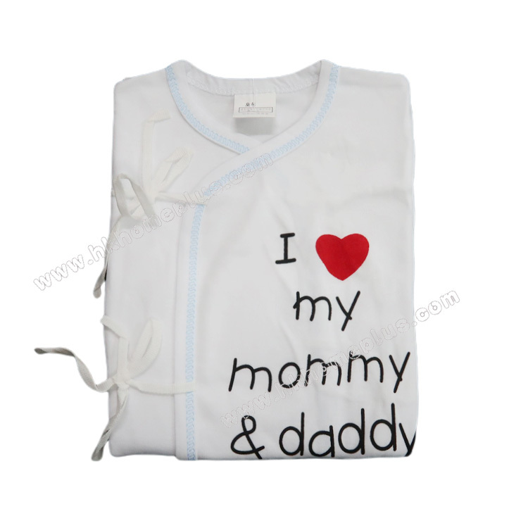 Koma Land: 嬰兒印字孖襟和尚袍 BE7006