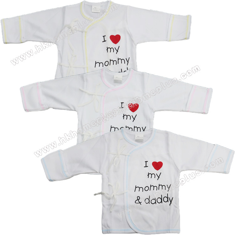 Koma Land: 嬰兒印字孖襟和尚袍 BE7006